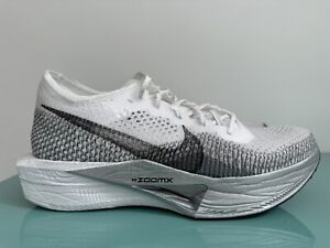 Nike ZoomX VaporFly Next% 3 White Particle Grey - Men's Size 10.5 USED (Great)