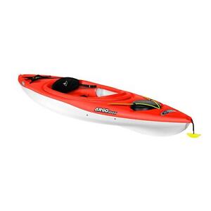 New Argo 100X Sit-In Kayak Red 275 Lbs Capacity