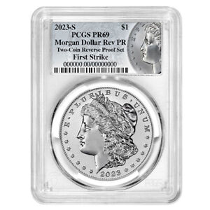2023-S Reverse Proof $1 Morgan Silver Dollar PCGS PR69 FS Morgan Label