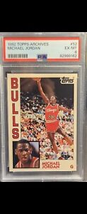 New Listing1992 Topps Archives #52 Michael Jordan PSA 6 Chicago Bulls Legendary HOF