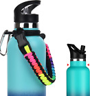 Handle Compatible with Hydro Flask Standard Mouth Water Bottle Paracord Handl