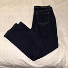 Gloria Vanderbilt Jeans Womens 12 Blue Dark Wash Amanda Stretch Denim Pockets