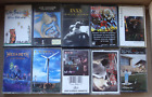Lot of 10  Rock audio cassettes. E.BRICKEL,J.COCKER,INXS,IRON MAIDEN,MEGADETH...