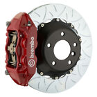 Brembo Rear GT BBK 4 POT Cast 2pc Rotor Slotted Type-3-Red Fits 01-06 BMW M3