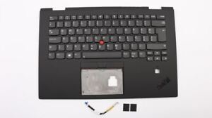 Lenovo Yoga X1 3rd Keyboard Palmrest Top Cover Slovenian Black Backlit 01LX807