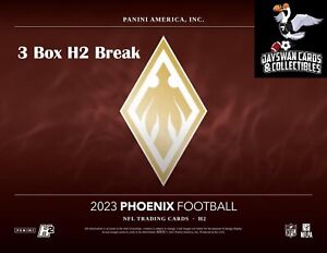 CINCINNATI BENGALS 2023 Panini Phoenix Football H2 3 Box Break