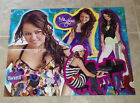 Miley Cyrus / Jonas Brothers Double Sided Fold Out Poster Magazine Clipping