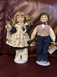 1992 BETSY and BRIAN Dolls from the Hamilton Parade Doll Collection