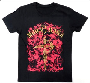 GACKT MOON SAGA Live T-shirt L size Black Artist Goods From Japan