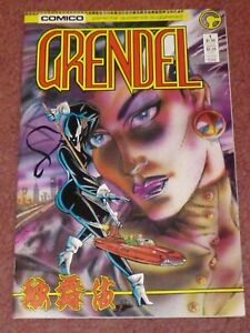 GRENDEL lot - 8 issues, #s 1 - 8  (Comico, 1986-1987)