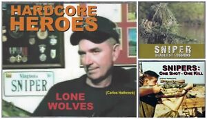 CARLOS HATHCOCK VS ENEMY SNIPERS APACHE & COBRA (5-STAR) 3 DVD VIETNAM WAR SET