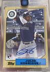 2022 Topps Julio Rodriguez - 35th Anniversary - Rookie Auto - Mariners READ DES
