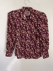 FRONTIER CLASSICS Vintage Floral Button Down Top Size Small
