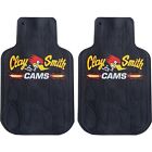 NEW Plasticolor Mr. Horsepower Clay Smith CAMS Rubber Floor Mats Universal -2 PC
