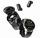 New ListingSmart Watch With Earbuds Men Smartwatch 2 In 1 Wireless Headset For iOS Android