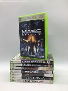 New Listing8pc XBOX 360 Games Lot - Mass Effect Trilogy, Halo 4, Forza Motorsport 3 & More!