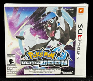 Pokemon Ultra Moon Nintendo 3DS 2DS Factory Sealed New 1st Print