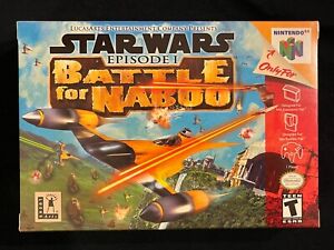Star Wars Episode I: Battle for Naboo (2000) NEW / SEALED / AUTHENTIC N64
