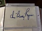Oscars Academy Award Charles Buddy Rogers Autographed Card