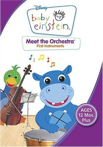 Baby Einstein - Meet the Orchestra - First Instruments - DVD - VERY GOOD