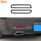Rear Fog Light Lamp Frame Trim for Dodge Challenger 15+ Carbon Fiber Accessories (For: 2015 Challenger)