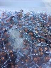 1000 Pcs. Copper Color  #10 X 1 Inch Metal Siding/Roof Screws With Washers