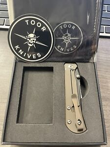 Toor Knives Merchant 2.0 Bronze Titanium