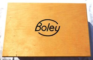 Vintage Boley Wood Box for Holding 8mm Collets holds 54 Collets Super Nice