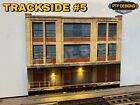 S Scale Trackside #5 Building Flat/Front Factory - 1:64 Lionel American Flyer