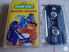 1996 SESAME STREET MONSTER MELODIES AUDIO CASSETTE