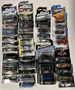 39pc Hot Wheels Fast And Furious Lot Charger Supra Skyline Lancer Ford GT-40 New