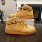 Size 9 - Nike Air Force 1 '07 Mid Flax 715889-200