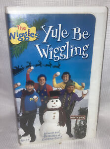 The Wiggles Yule Be Wiggling VHS Video Tape 16 Kids Christmas Songs NEARLY NEW!