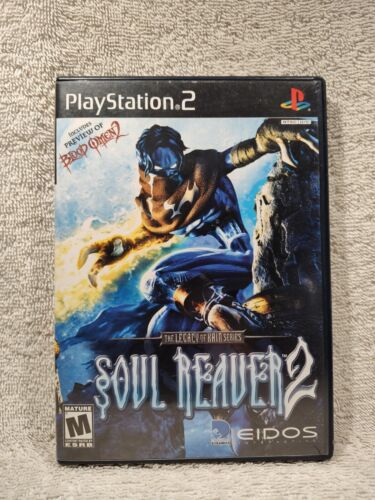 Legacy of Kain: Soul Reaver 2 - (PS2, 2001) *CIB w/ Reg Card* VGC* Black Label*