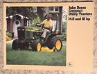 1980s John Deere Tractors Sales Brochure 750 Dealer Advertising Catalog Wall Art