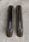 MAZDA ROTARY 1972-77 RX4 COUPE-SEDAN GENUINE REAR BROWN ARM RESTS & INSERTS! EC!