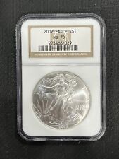 New Listing2002 American Silver Eagle - NGC MS70