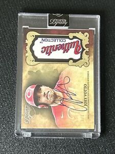 JOEY VOTTO 2021 Topps Dynasty PATCH AUTO LAUNDRY TAG Authentic Reds 1/1