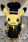 Pokémon Cafe Pastry Chef Pikachu Plush New With Tag US SELLER