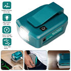 USB Battery Charger Power Source Adapter with LED For Makita 14.4V-18V Battery