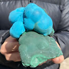2lb Natural Chrysocolla/Malachite transparent cluster rough mineral sample