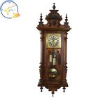 Stunning Antique Gustav Becker 2 Weights Wall Clock