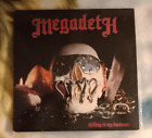 Megadeth - Killing Is My Business Vinyl LP 1985 Combat Records Boots Uncensored