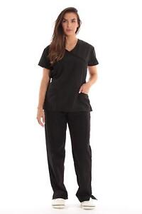 Just Love Women's Scrub Sets Medical Scrubs (Mock Wrap) - Comfortable and