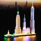 LocoLee LED Light Kit for Lego 21028 Architecture New York City Lighting Set