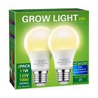 Grow Light Bulbs, Briignite LED Grow Light Bulb A19 Bulb, Full Spectrum Grow ...