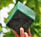 70MM Green Jade Crystal Quartz Healing Energy Reiki Aura Metaphysical Stone Cube