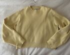 Acne Studios Cropped Yellow Sweater  M