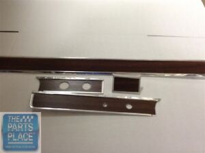 1965-66 Chevrolet Impala Dash Fascia Without A/C 4 Piece Woodgrain (For: More than one vehicle)