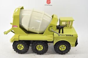 Vintage 1972 Mighty Tonka Cement Mixer Euclid Green (8271K)